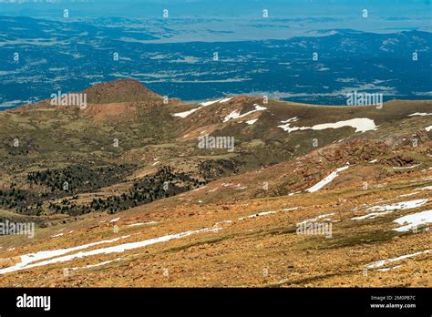 Pikes Peak Colorado Stock Photo Alamy