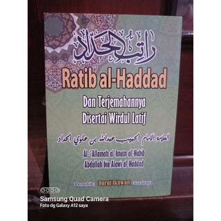 Jual Ratib Al Haddad Dan Terjemahannya Wirdul Latif Ratibul Hadad Buku