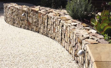 Review Link Edge Metal Garden Edging Gardendrum Gabion Wall