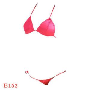 Jual B152 Bra Set Sexy Bikini Bralette Halter Magenta CD Ikat Samping