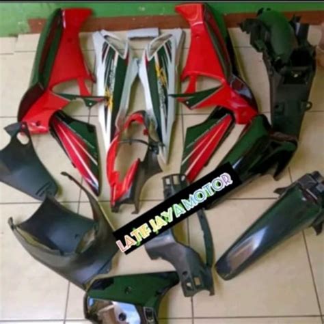 Jual Cover Body Supra X 125 Lama Merah Putih Di Lapak LATIF JAYA MOTOR