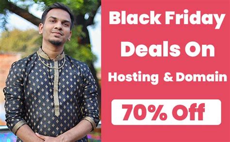 Best Black Friday Deals 70 Discount On Hosting And Domain