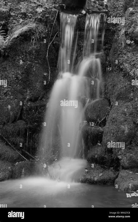 Water Splashing In Fountain Stock Photo Alamy