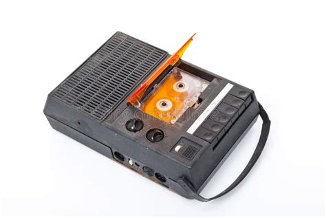 Magnetic Audio Tape Cassette Recorder Stock Photo - Image: 19751140