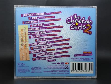 CD THE CHEETAH GIRLS - THE CHEETAH GIRLS 2 DISNEY SOUNDTRACK - GUDANG ...