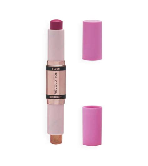 Buy Revolution Blush And Highlighter Stick Duo Golden Shine