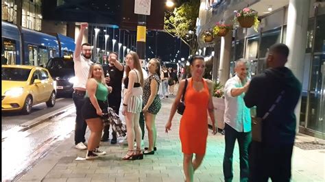 10th June 2023 Broad Street Birmingham Nightlife Walking Tour City