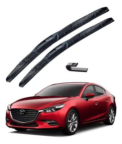 Plumas Limpiaparabrisas Hybrid Mazda 3 2015 2016 2017 2018 Meses Sin