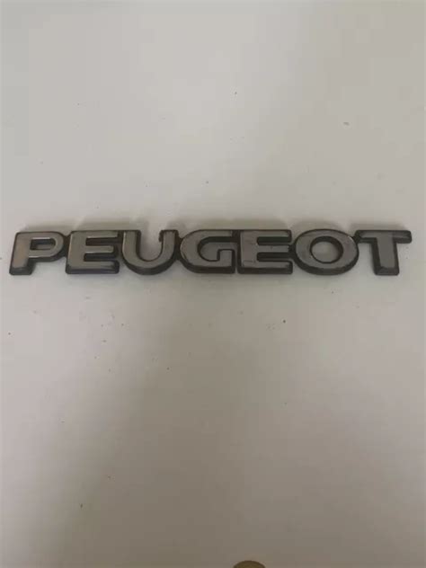 Peugeot Origine Monogramme Logo Embl Me Insigne Custodes Sigles Eur