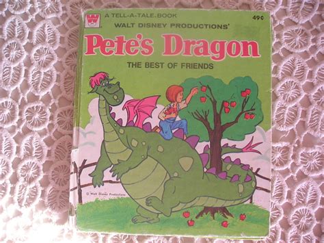 Vintage Children's Book Pete's Dragon Walt by DebsCollectibles