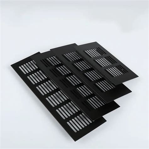 50 80mm Wide Vents Perforated Sheet Aluminum Alloy Air Vent Perforated Sheet Web Plate