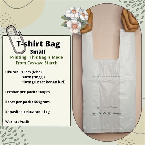 Jual Eco Friendly Kantong Plastik Olshop Kantong Singkong Cassava