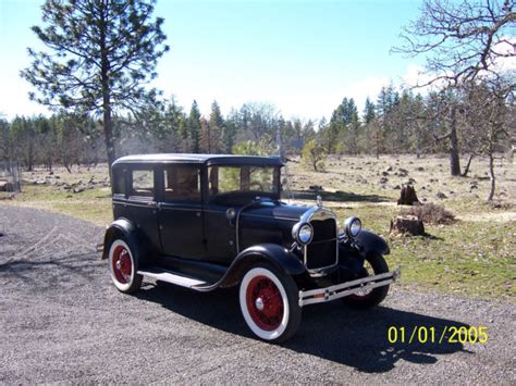 Town Sedan Briggs Body Classic Ford Model A For Sale