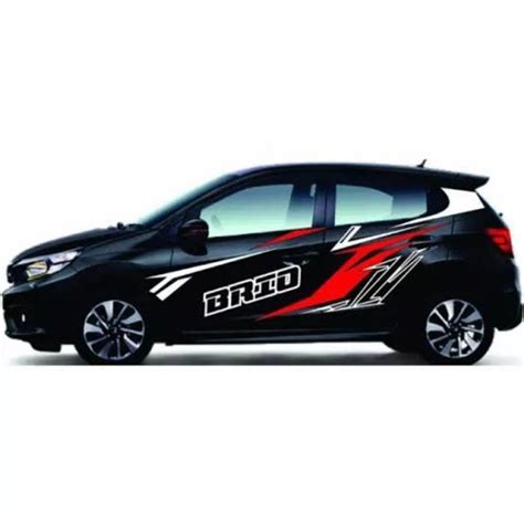 Honda Brio Car Sticker Cutting Sticker Shopee Malaysia