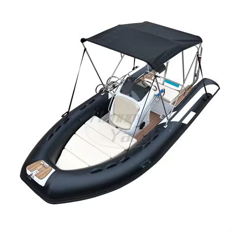 Small Dinghy Ft Rib Hypalon Pvc Fiberglass Rib Double Hull Rigid