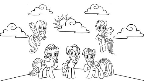 My Little Pony Friendship Is Magic Coloring Pages at GetColorings.com ...