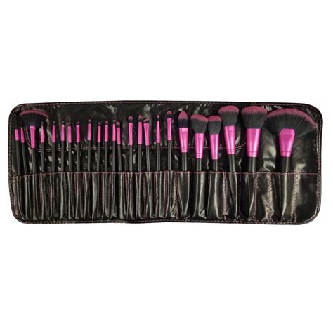 Pink Makeup Brushes Set