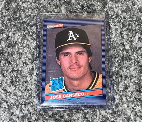 JOSE CANSECO 1986 Donruss 39 RATED ROOKIE Card EBay