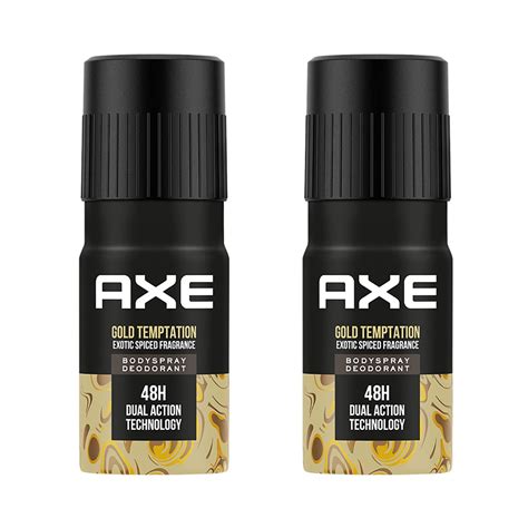 Axe Gold Temptation Pack Of Long Lasting Deodorant Bodyspray For Men