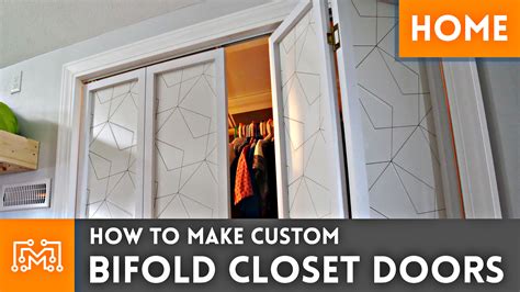 Making Custom Bifold Closet Doors - I Like To Make Stuff