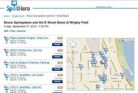 Inspirational Wrigley Field Parking Map - Seating Chart