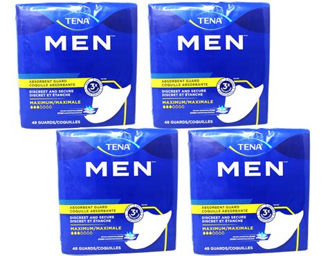 Tena Incontinence Absorbency Guards For Men Moderate Absorbency 48 Ct