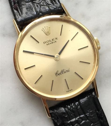 Rolex Cellini Ladies 18k Yellow Gold Vintage Vintage Portfolio