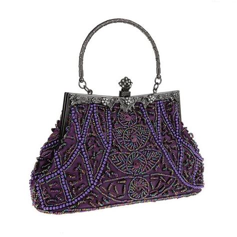 Purple Beading Evening Bags Clutch Bags Partybag Partycloth Party Partywine Partyideas