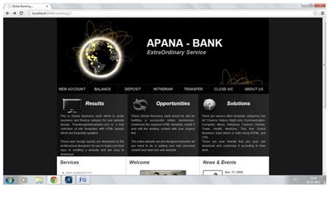 Online Banking Project Jsp Projects Javatpoint