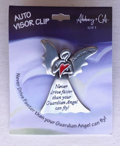 Guardian Angel Car Visor Clip Ebay