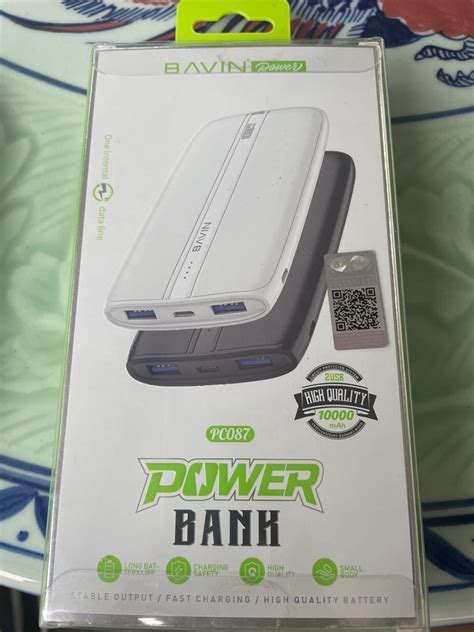 Original Bavin Pc Mah Powerbank Mobile Phones Gadgets