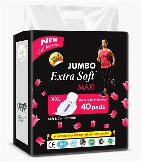 Xxl Jumbo Extra Soft Sanitary Pads At Rs Packet Disposable Pad In