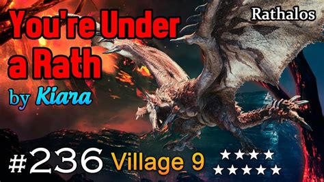 Mhgu Chapter Village You Re Under A Rath Hunt Mission Rathalos