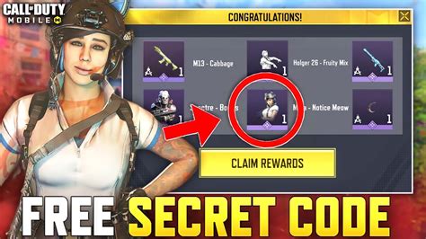 New Free Secret Redeem Code Rewards Free Epic Character More