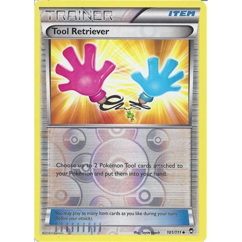 Pokemon Trading Card Game Tool Retriever Reverse Holo Xy