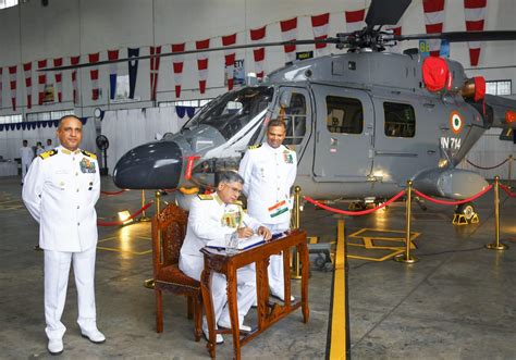 ALH Squadron INAS 324 Commissioned At Visakhapatnam Indian Aerospace