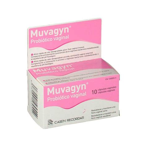 Muvagyn Probiotico Capsula Vaginal Capsulas Vaginales