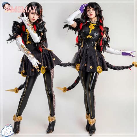 Pre Sale Ms May Game Bayonetta 3 Bayonetta Cosplay Costume Sets Black