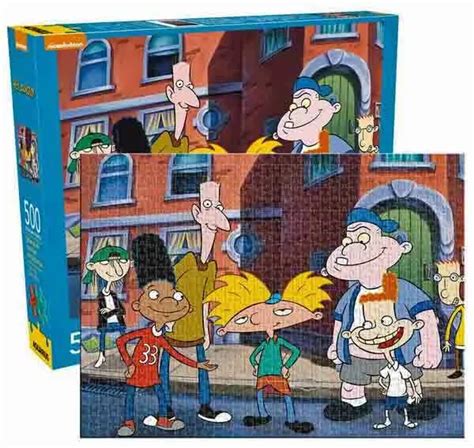 Piece Nickelodeon Retro S Hey Arnold Puzzle Licensed Product