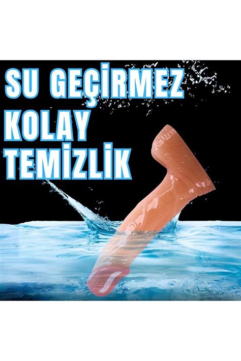 Lube Love Realistik Dokuda Mini Dildo Gerçekçi Suni Yapay Penis CM