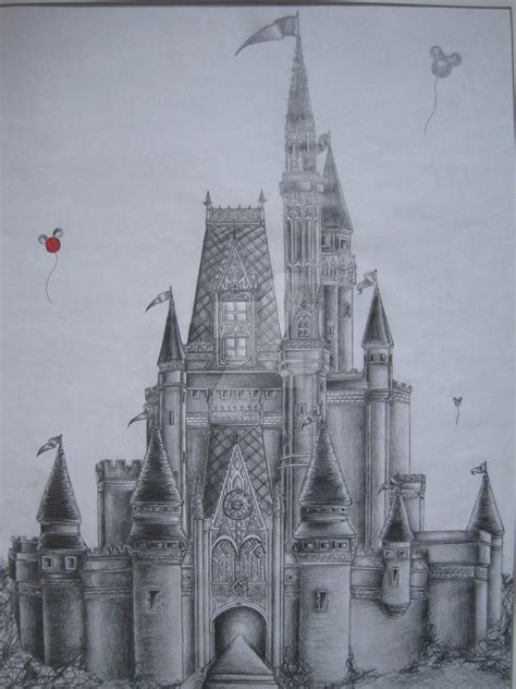 Disney Castle by silentrunner203 on DeviantArt