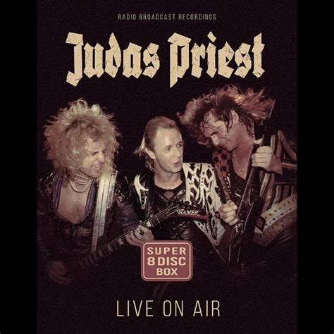 Judas Priest · Live on Air (8-cd Set) (CD) (2023)