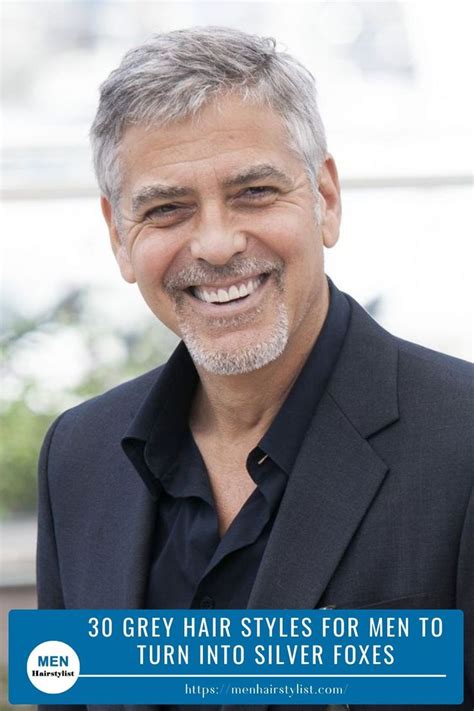 30 Grey Hair Styles For Men To Turn Into Silver Foxes Grey Hair Men Older Mens Hairstyles