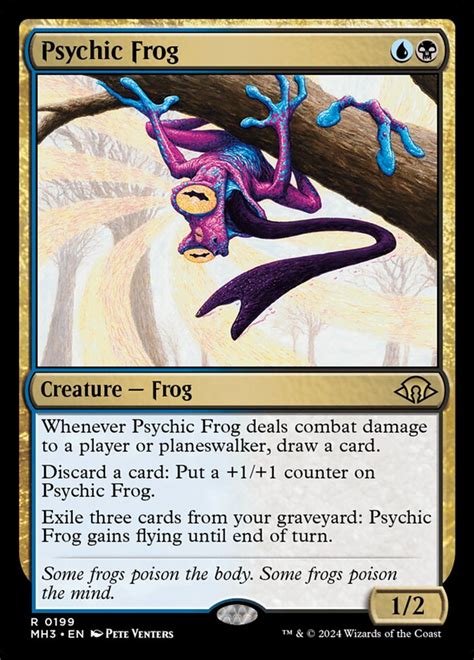 Psychic Frog · Modern Horizons 3 Mh3 199 · Scryfall Magic The