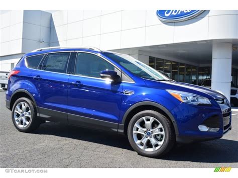 2015 Deep Impact Blue Metallic Ford Escape Titanium 102308257 Photo