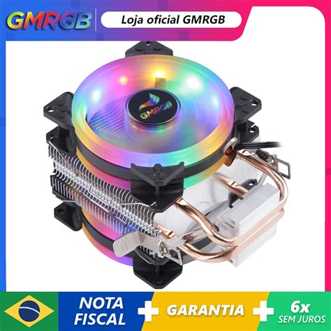 Gmrgb Cpu Cooler Pin Pwm Rgb Silencioso Intel Lga