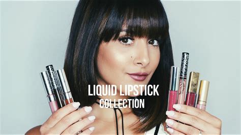 Liquid Lipstick Collection Youtube