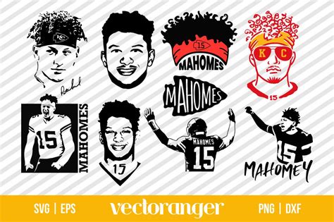 Patrick Mahomes SVG Bundle | Vectoranger