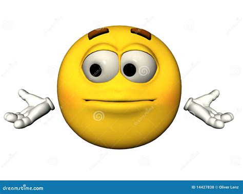 Hilfloser Emoticon stock abbildung. Illustration von hilflos - 14427838