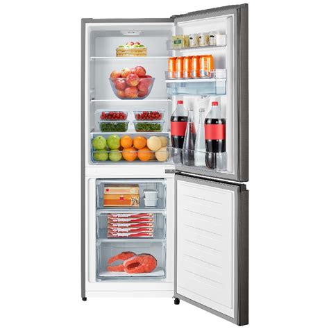 Hisense H310BI WD 222 Litre Titanium Inox Fridge With Water Dispenser